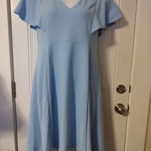 Calvin Klein Sky Blue Midi Dress